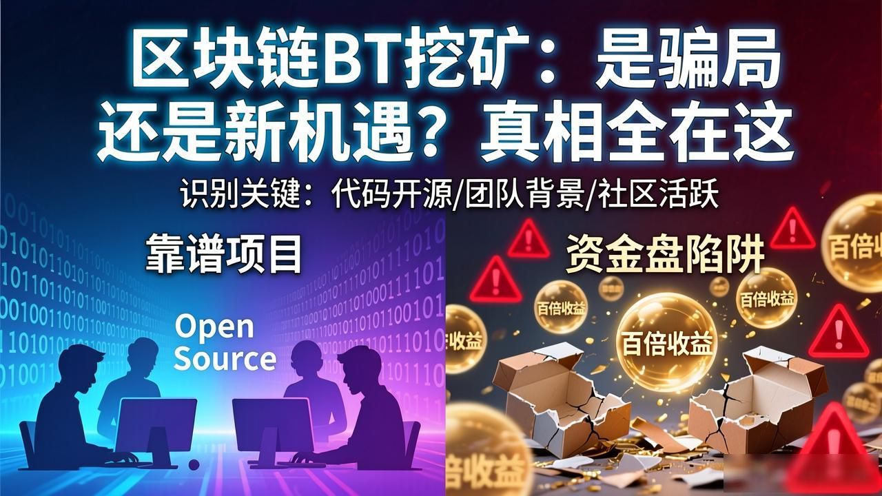 区块链bt挖矿_BT挖矿运作机制_BT挖矿陷阱识别